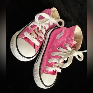Pink Chuck Taylors Converse